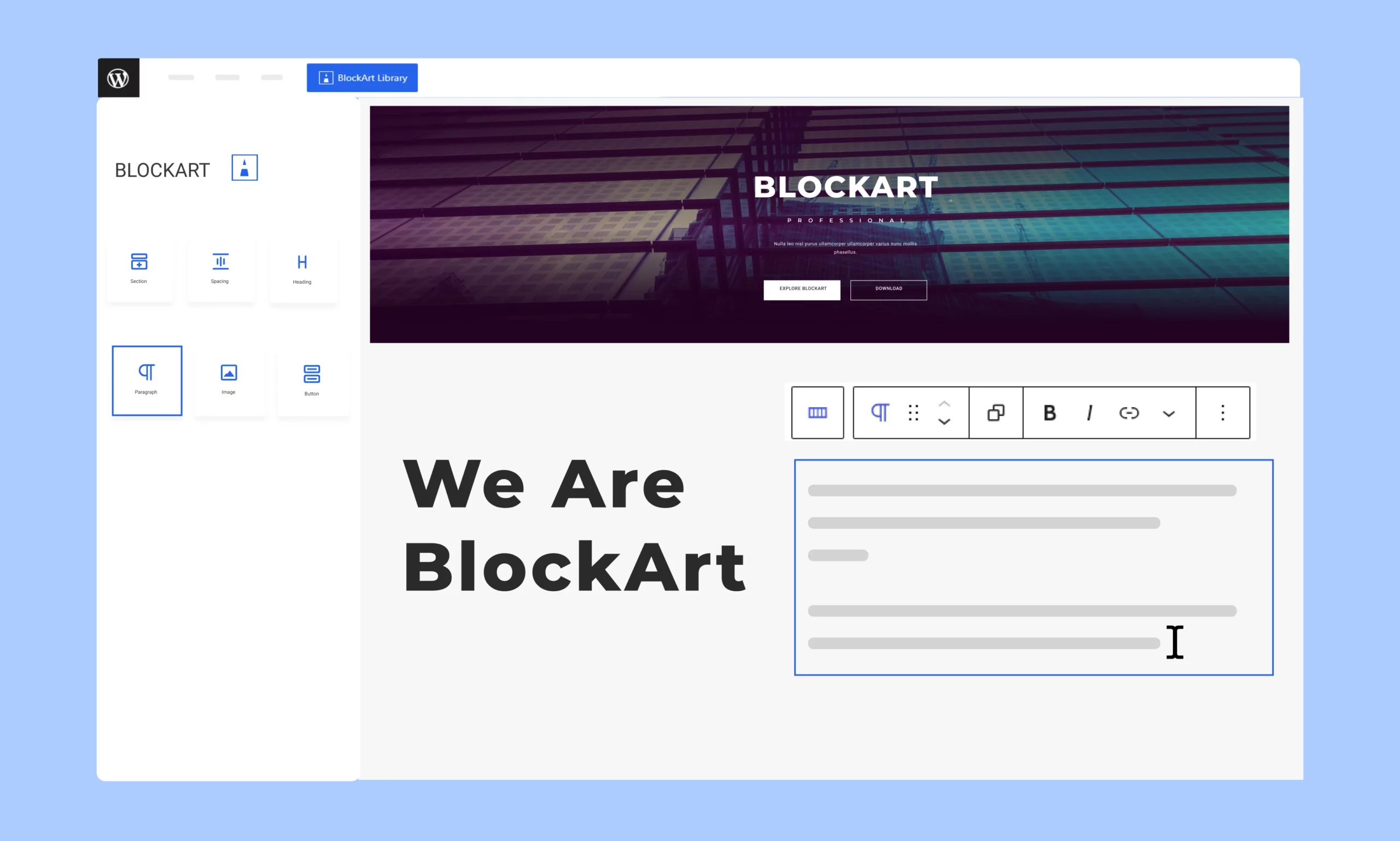 BlockArt Blocks Visual Website Builder